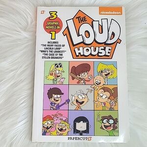 2021 Viacom Nickelodeon The Loud House 3 in 1 Graphic Novel Paperback Book